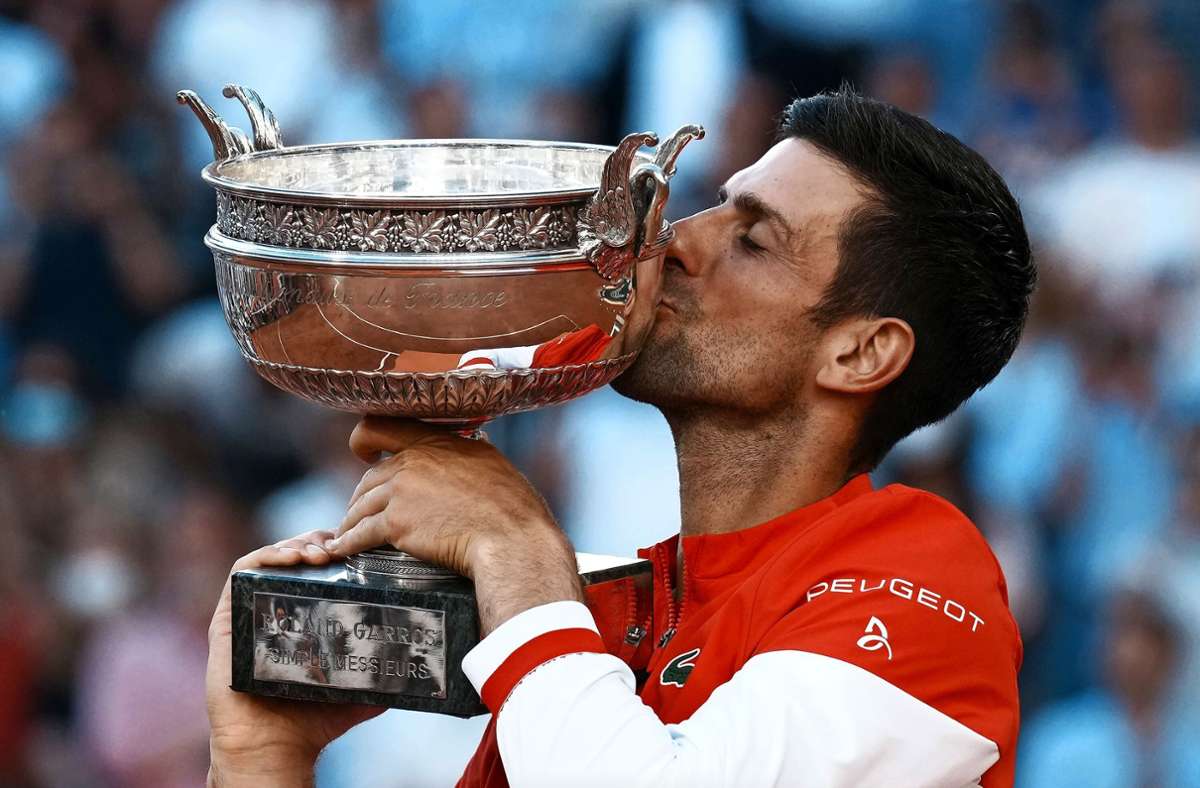 Sieg bei den  French Open: Novak Djokovic greift zur Tenniskrone