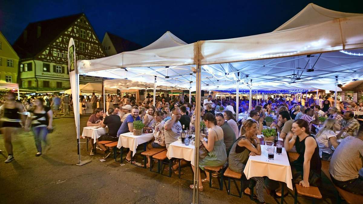 Nach Absage des Stuttgarter Sommerfests: Wirte wollen  lange Wartezeiten  bei Esslinger Estival vermeiden