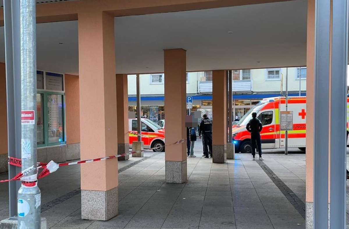 Der Vorfall ereignete sich in der Wendlinger Innenstadt. Foto: SDMG/SDMG