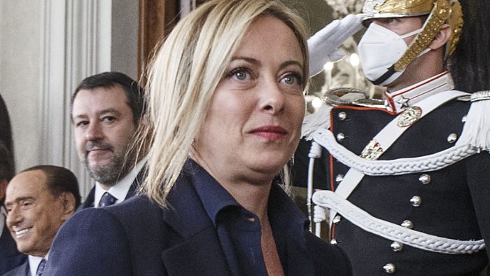 Rechte Giorgia Meloni als neue Regierungschefin  vereidigt