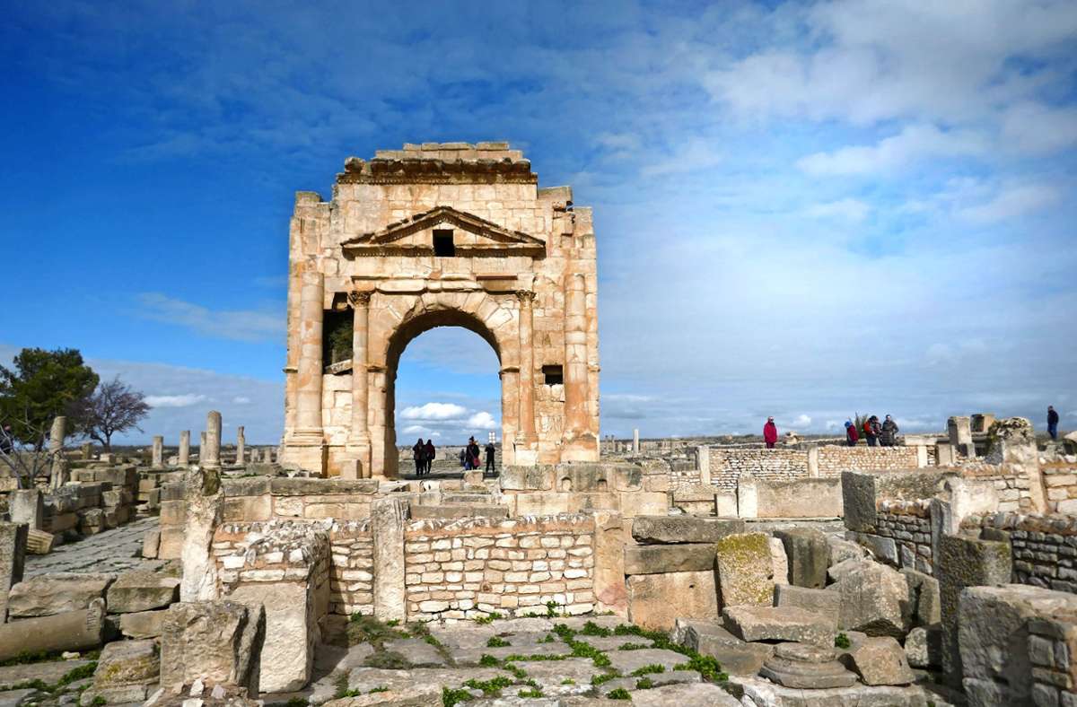 Kolossal: Die Ruinen der Römerstadt Mactaris in Tunesien