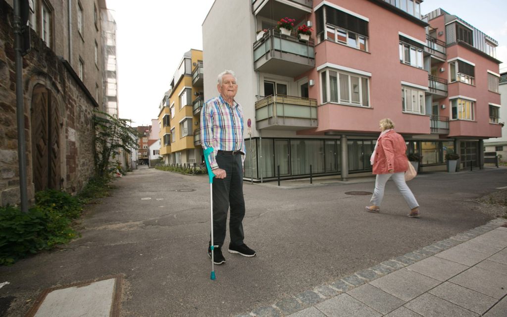 Allmandgasse und Krämerstraße sollen Kopfsteinpflaster bekommen: Esslingen legt Senioren Steine in den Weg