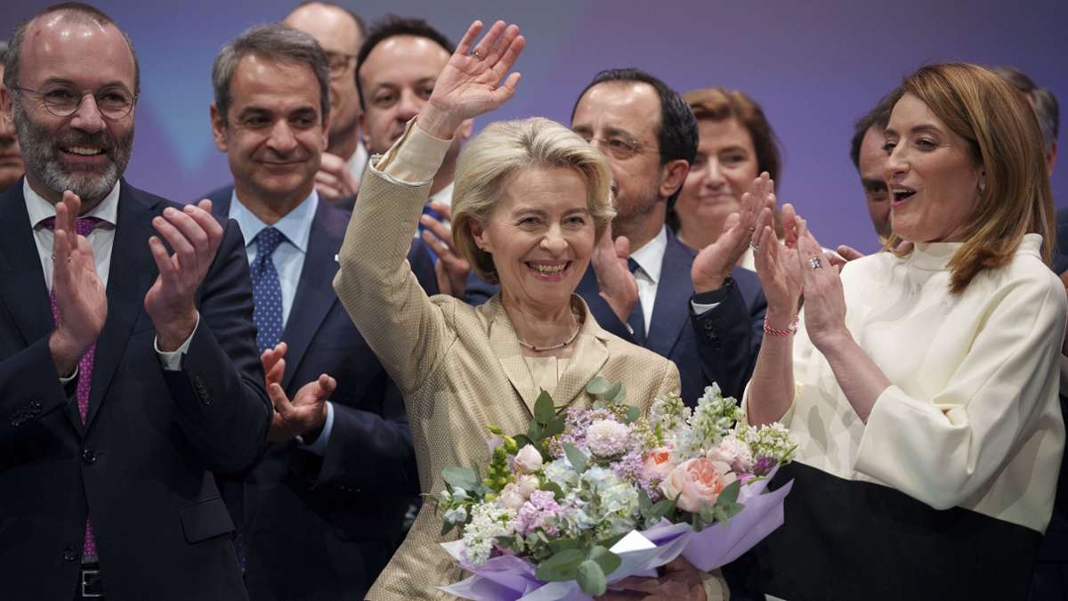 Europawahl: Ursula von der Leyen ist EVP-Spitzenkandidatin