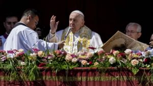 Papst Franziskus ruft zu Frieden auf