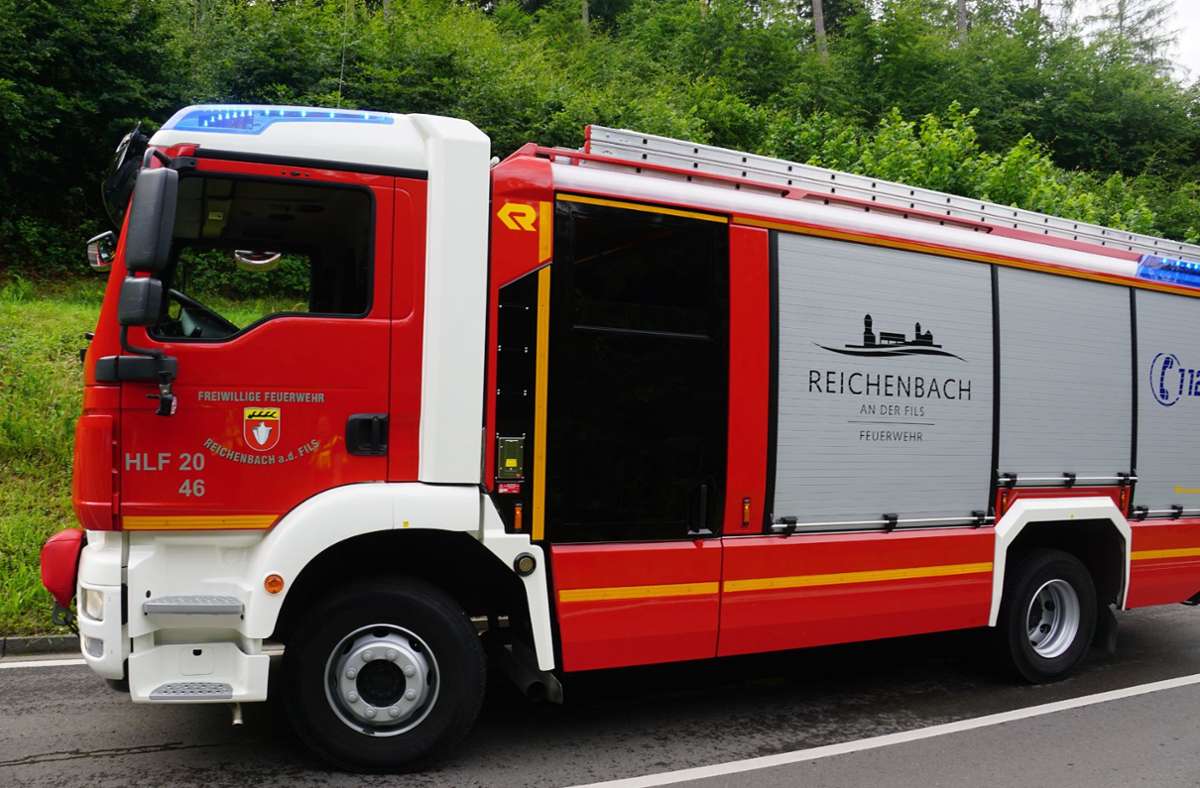 Die Feuerwehr Reichenbach war im Einsatz.