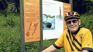 Werner Röder entdeckt die Welt vom  Fahrradsattel aus