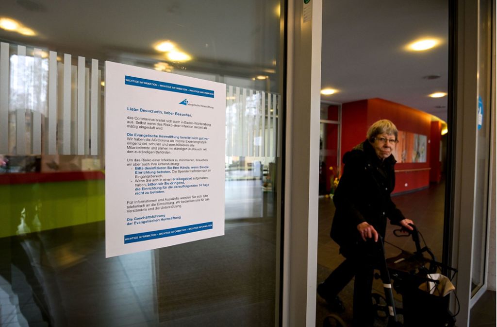 Coronavirus und die Folgen in Stuttgart: Pflegeheime sorgen sich um Nachschub an Schutzkleidung