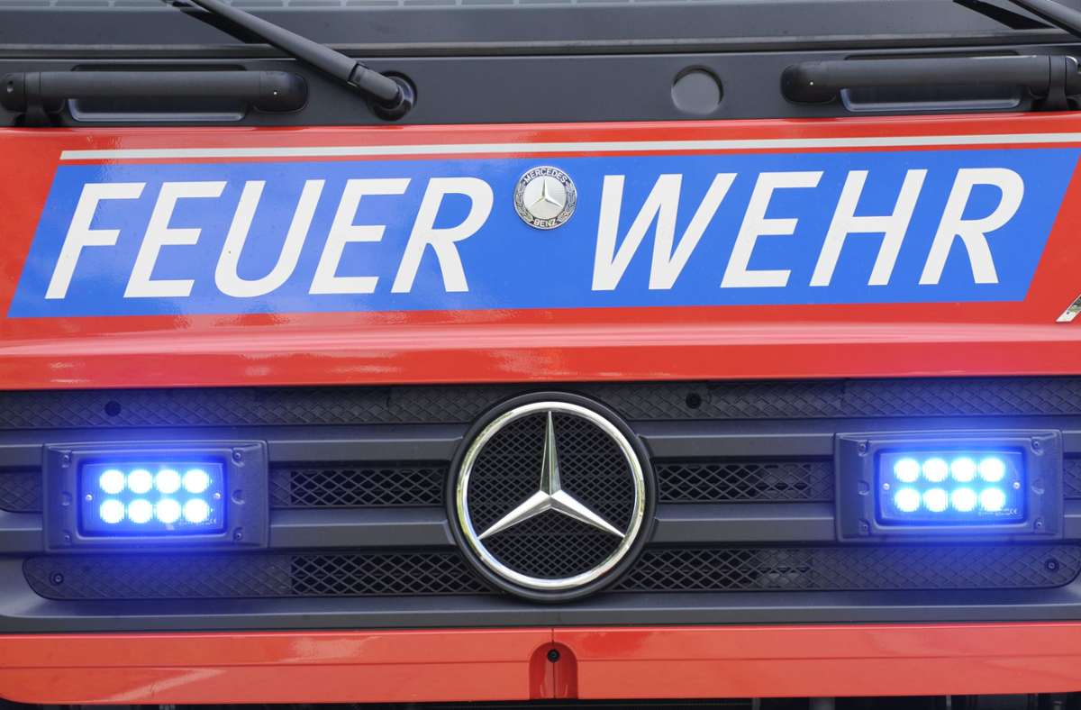 A 81 bei Mundelsheim: Laster brennt: Autobahn gesperrt