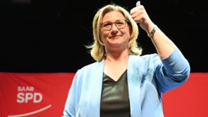 Wahlsiegerin Rehlinger strebt SPD-Alleinregierung  an