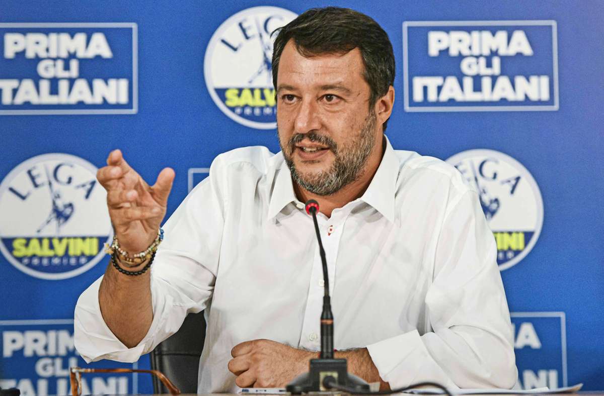 Italien stellt sich rückhaltlos hinter die Ukraine: Salvinis schwerer Abschied von seinem Idol Putin
