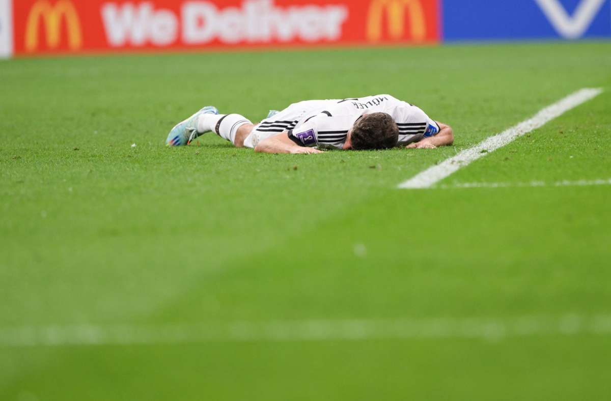 Müller enttäuschte im Spiel gegen Costa Rica.
