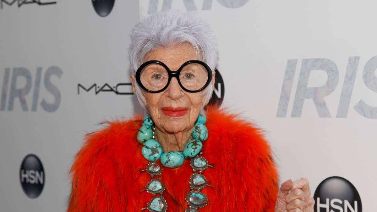 Die US-Mode-Ikone Iris Apfel starb im Alter von 102 Jahren.