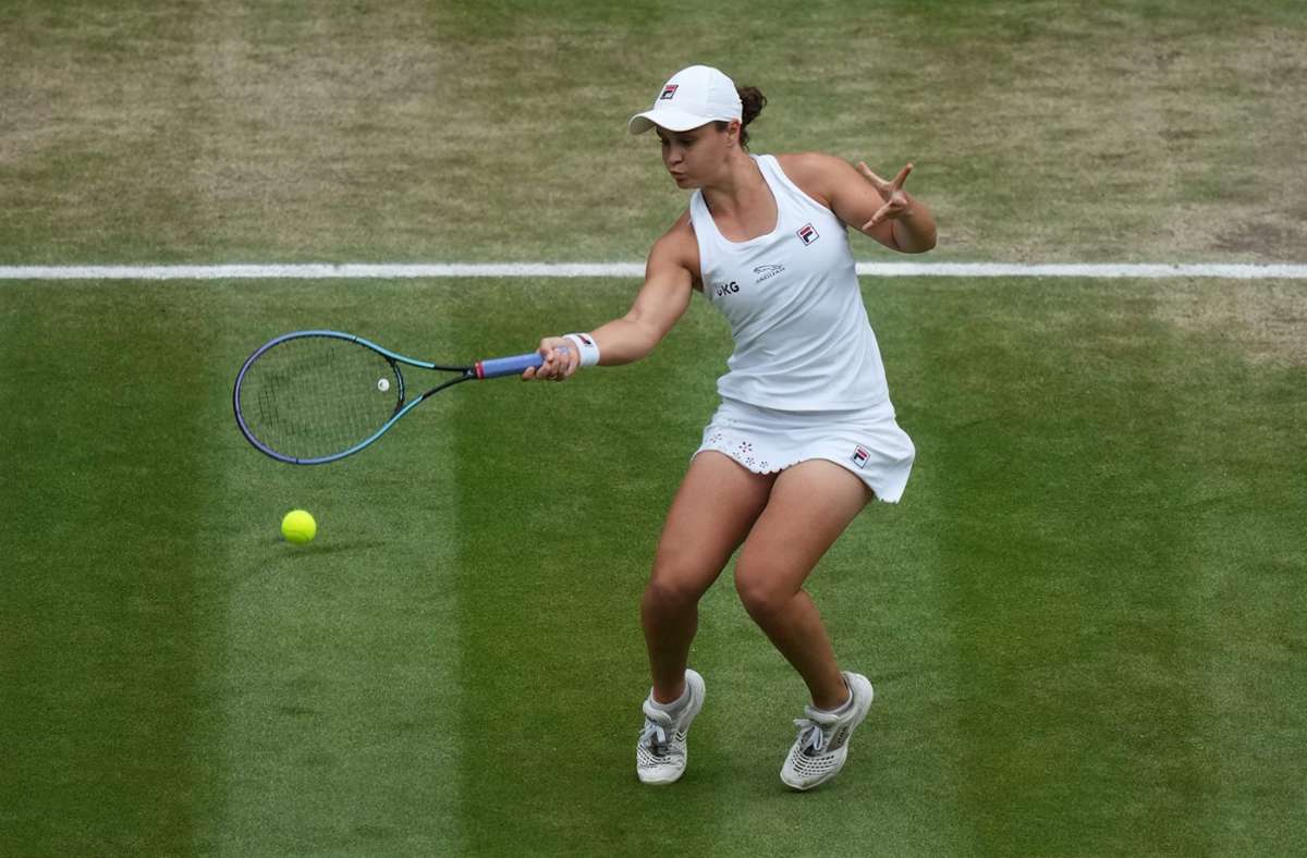 Tennis: Ashleigh  Barty holt ersten Wimbledonsieg