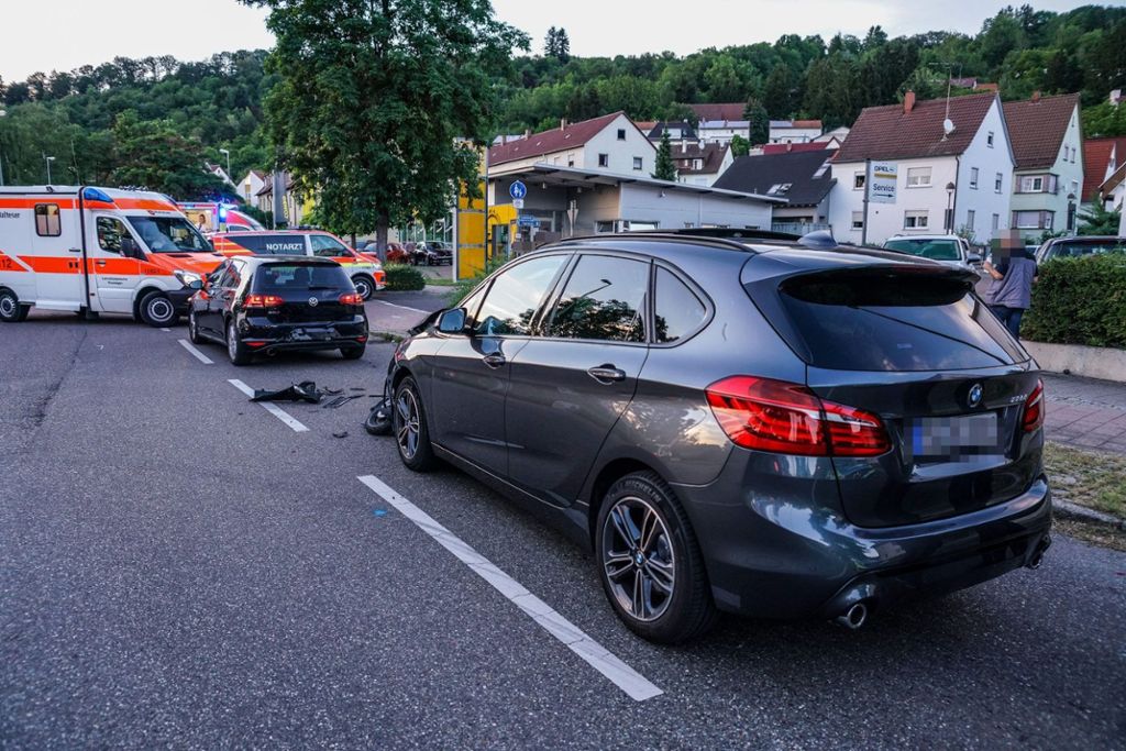 3.7.2019: Am Mittwoch kam es in der Esslinger Straße in Plochingen zu einem Verkehrsunfall.