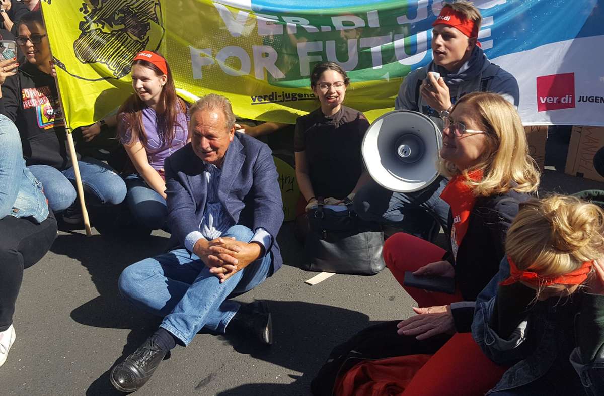 Ex-Verdi-Chef kämpft um Grünen-Mandat: Bsirske in den Niederungen der Parteipolitik