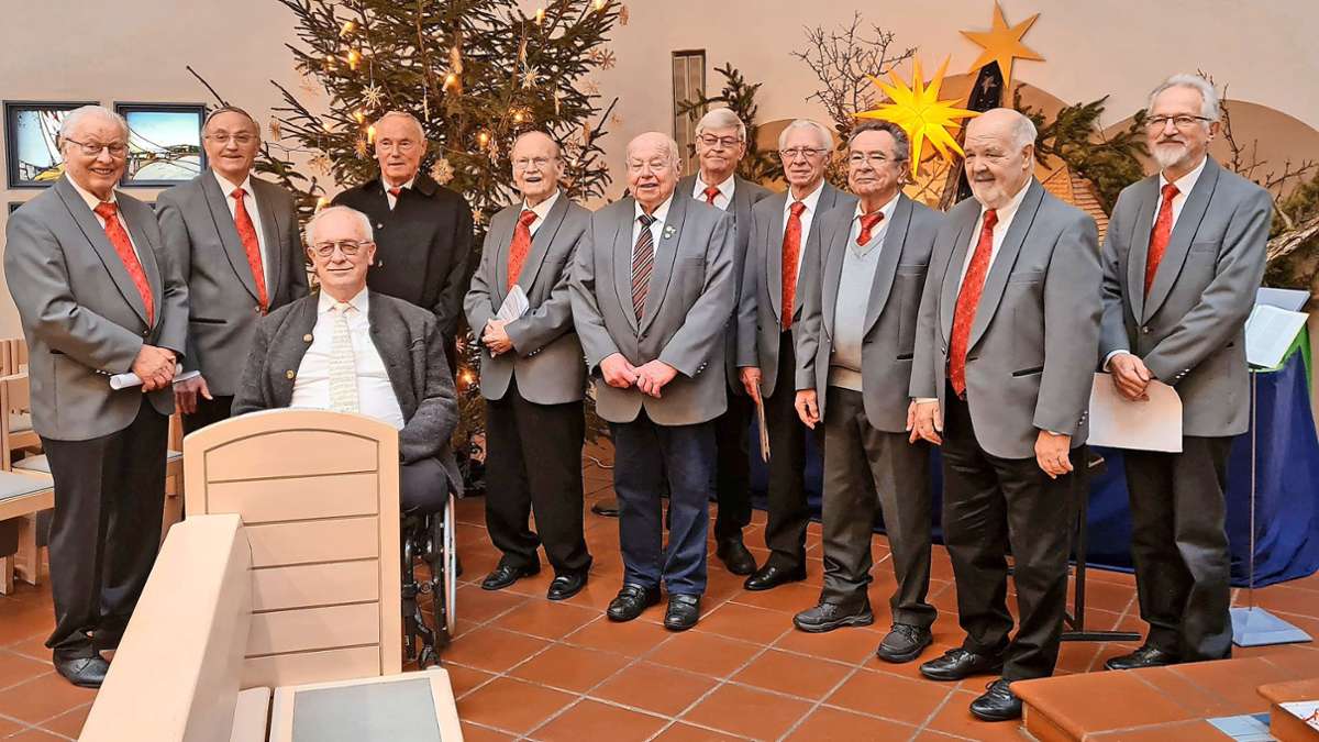 Aidlinger Liederkranz vor dem Aus: Ein letzter Auftritt für die alten Sängerknaben