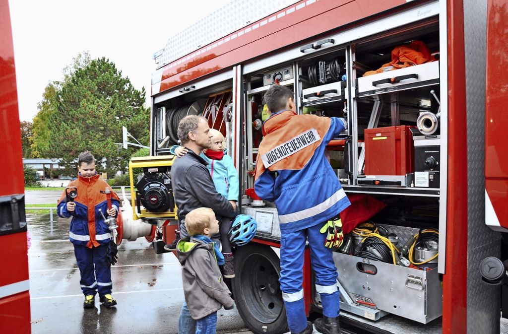 Brandschützer suchen Nachwuchs: Aktionstag der Feuerwehr Berkheim