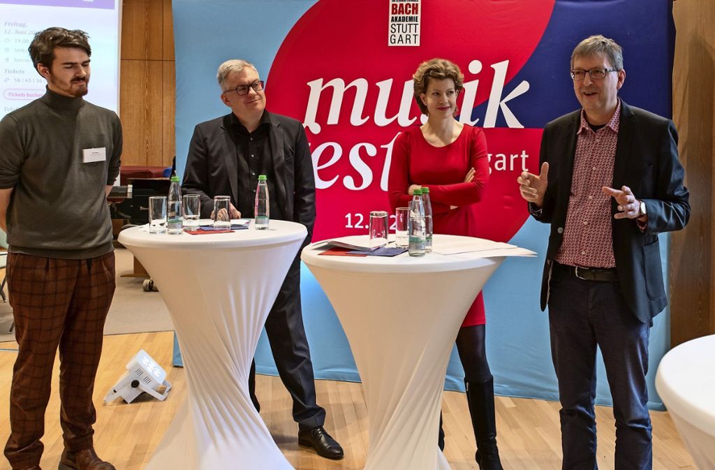 Zahlreiche Kooperationen beim neu konzipierten Stuttgarter Musikfest: Bachakademie stellt Musikfest-Programm vor
