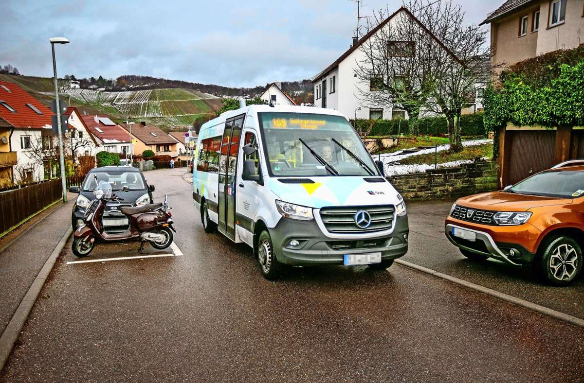 Esslinger Busverkehr in Corona-Zeiten: Klein und wendig – aber  zu voll