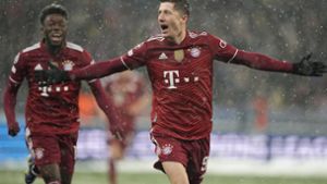 Gruppensieg perfekt: Eiskalte Bayern siegen im Schnee