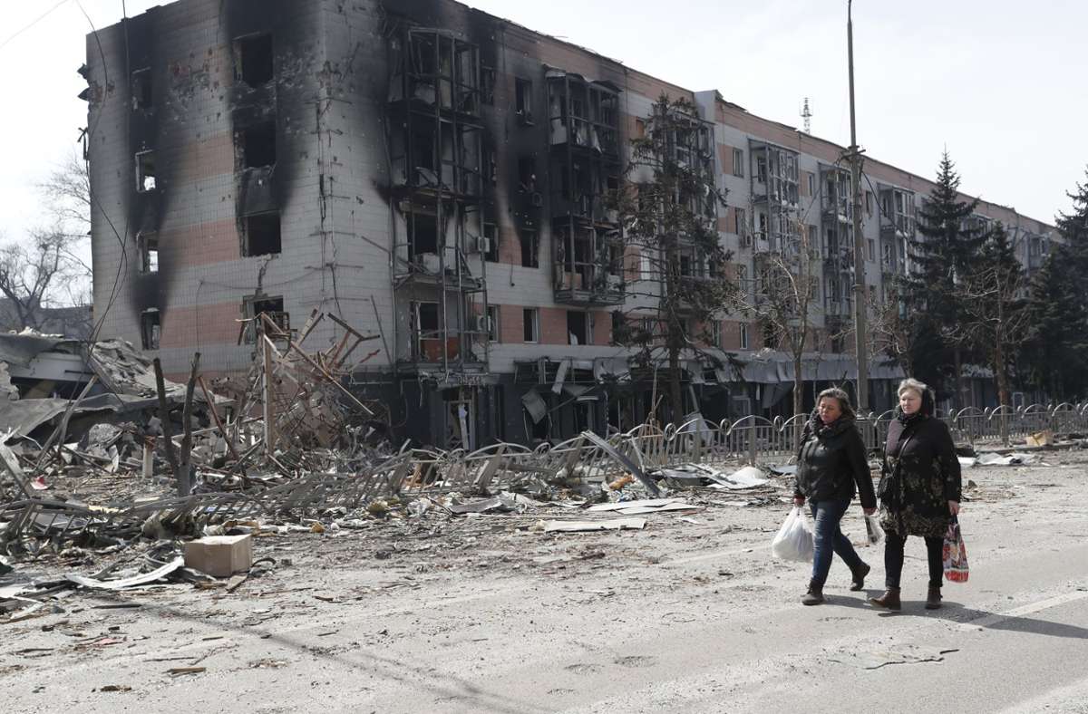 Krieg in der Ukraine: Bericht über Giftgasangriff in Mariupol - Die Nacht im Überblick