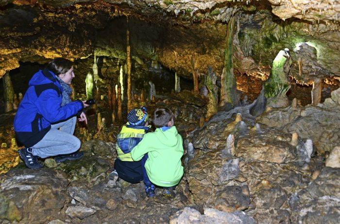 Beim Familientag in der Bärenhöhle ist viel geboten: Fantastische Unterwelt