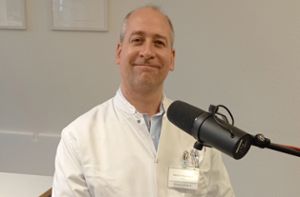 Prof. Dr. Tillmann Dahme, Chefarzt der Kardiologie, Angiologie und Pneumologie im Klinikum Esslingen.