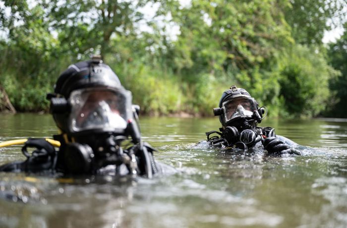 Polizeitaucher in Baden-Württemberg: So arbeiten die Gesetzeshüter unter Wasser