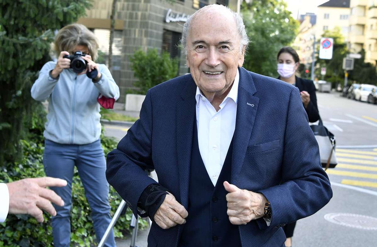 Ex-FIFA-Chef: Strafverfahren gegen Blatter eingestellt