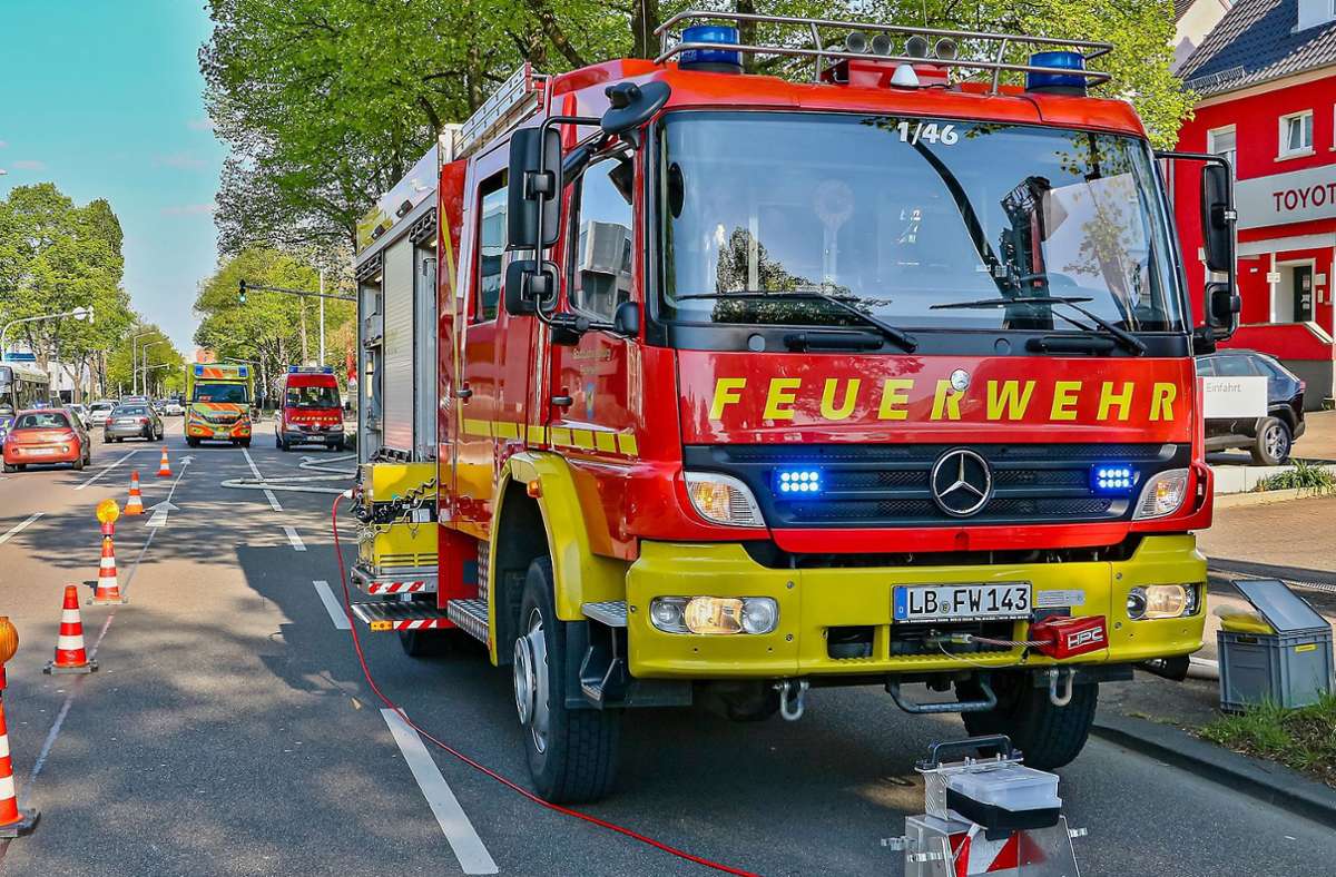Feuerwehr in Ludwigsburg: Corona und Krieg: die Wehr hat es doppelt schwer
