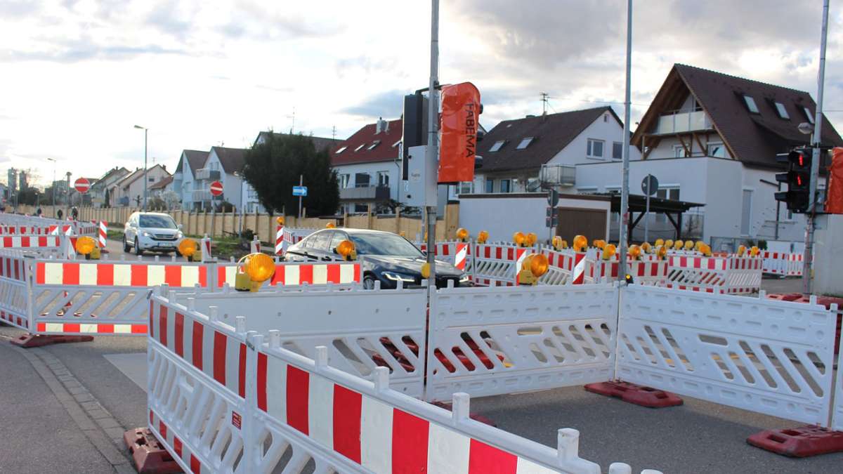 Filderstadt-Bernhausen: Diese Baustelle bleibt für mehrere Jahre