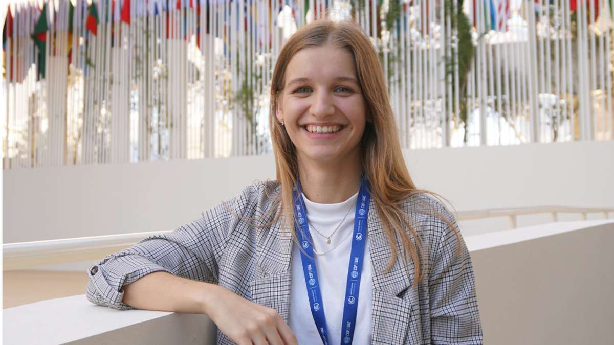 Weltklimakonferenz in Dubai: Wie eine 24-Jährige aus dem Kinzigtal die COP28 erlebt