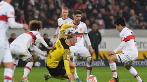 Die VfB-Profis zwischen 2,5 und 4,5 – zu wenig gegen den BVB