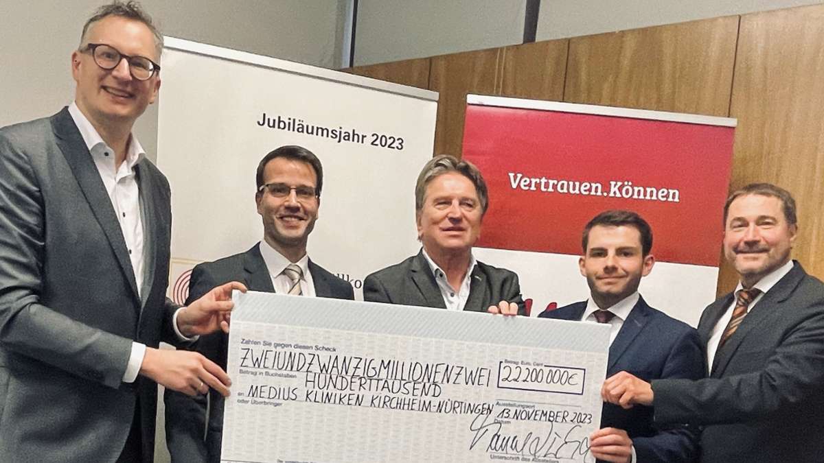 Kreis Esslingen erhält Zuschuss vom Land: 22 Millionen Euro für Nürtinger Medius Klinik