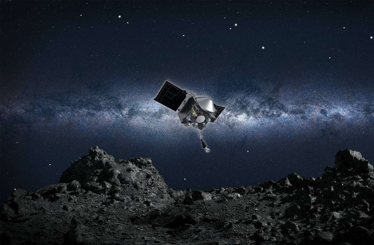 Nasa-Raumsonde wirft Asteroiden-Probe auf der Erde ab