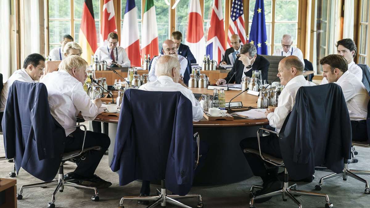 G7-Gipfel in Elmau: Neue Sanktionen gegen Russland verhängt