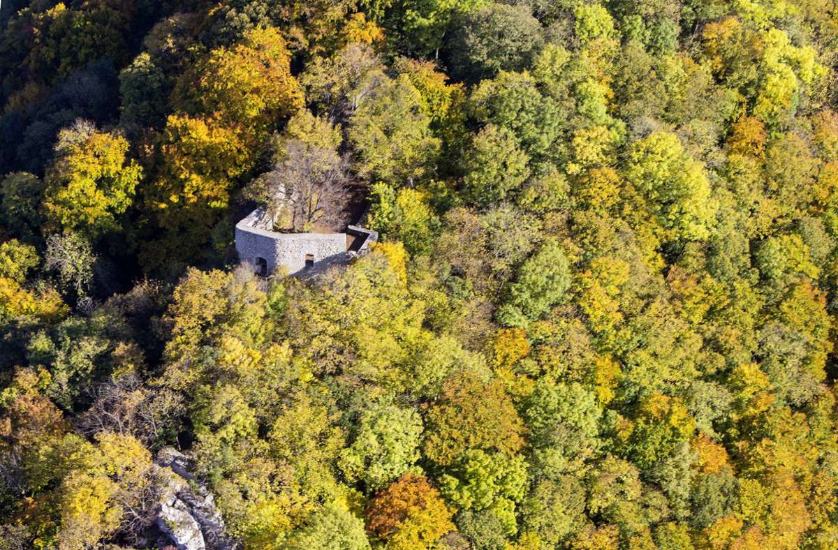 Die Diepoldsburg ist eine Doppelburg, die aus der Oberen und der Unteren Diepoldsburg, auch Burg Rauber genannt, besteht. Sie erstreckt sich, idyllisch im Wald versteckt, auf einer Länge von 200 Metern.