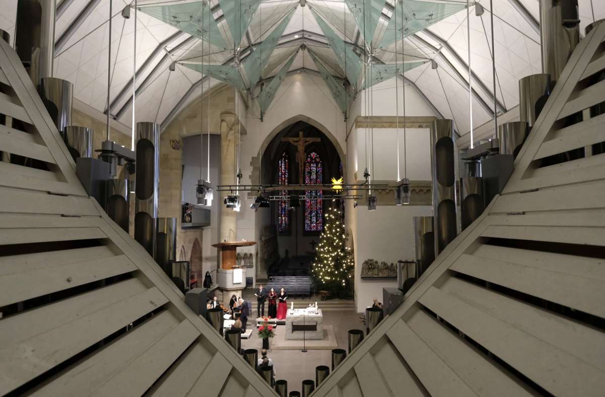 Festgottesdienst am 1. Weihnachtstag 2019  in der Stiftskirche.
