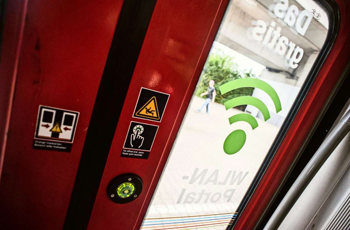 Kostenloser Internetzugang: Nur an wenigen Bahnhöfen in der Region Stuttgart gibt es WLAN