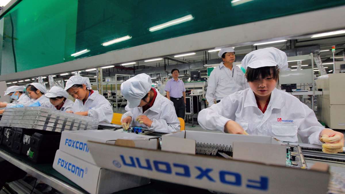 Größtes iPhone-Werk der Welt in China: Berichte: Proteste und Ausschreitungen bei Foxconn