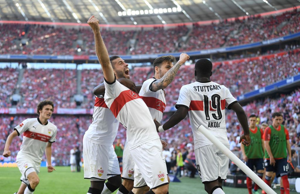 Stuttgart hat die Meister-Party des FC Bayern München gestört: VfB hofft auf Europa