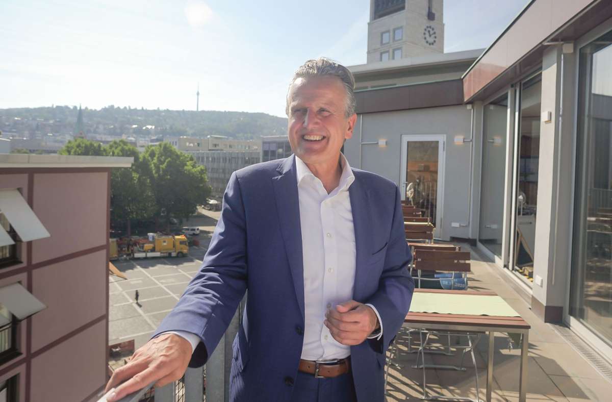 Frank Nopper will Stuttgarts neuer Oberbürgermeister werden. Das sind seine Positionen: ...