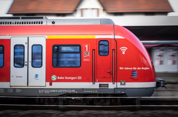Mehrere Linien betroffen: S-Bahnverkehr im Raum Stuttgart eingeschränkt
