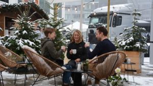 Leinfelden-Echterdingen: Daimler Truck veranstaltet Bewerber-Weihnachtsmarkt