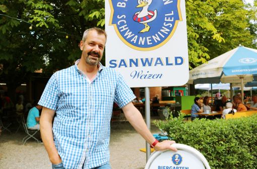Michael Sprenger betreibt seit 2003 den Schwanen in Waiblingen. Foto: Eva Herschmann