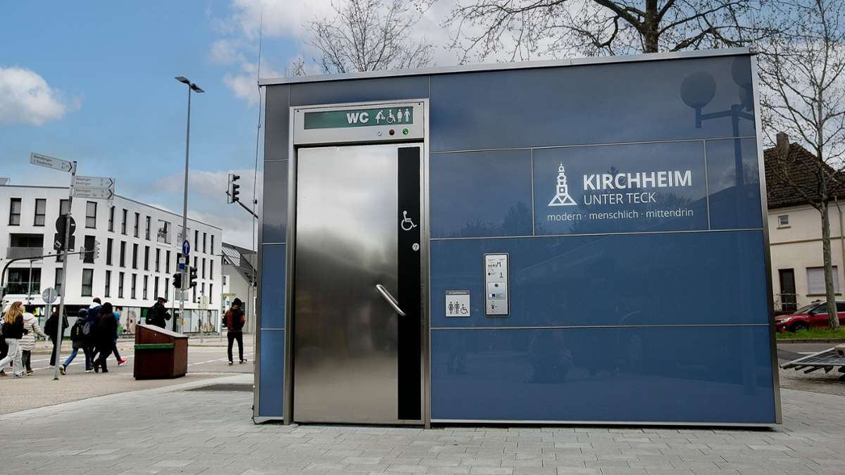 Öffentliche Toiletten in Kirchheim/Teck: Zwei Klohäuschen für  450 000 Euro
