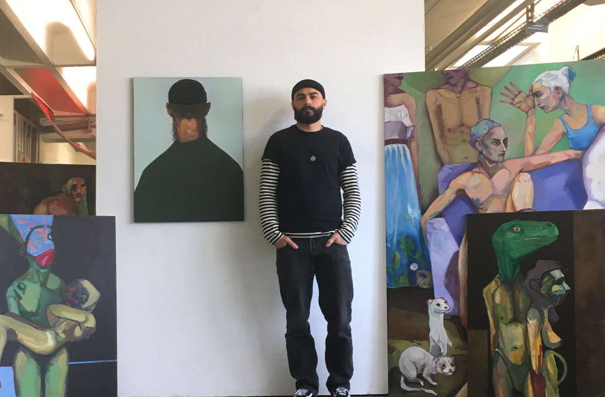Am Freitag, 31. März, um 19 Uhr präsentiert der Maler Shalva Gelitashvili neue Arbeiten ....