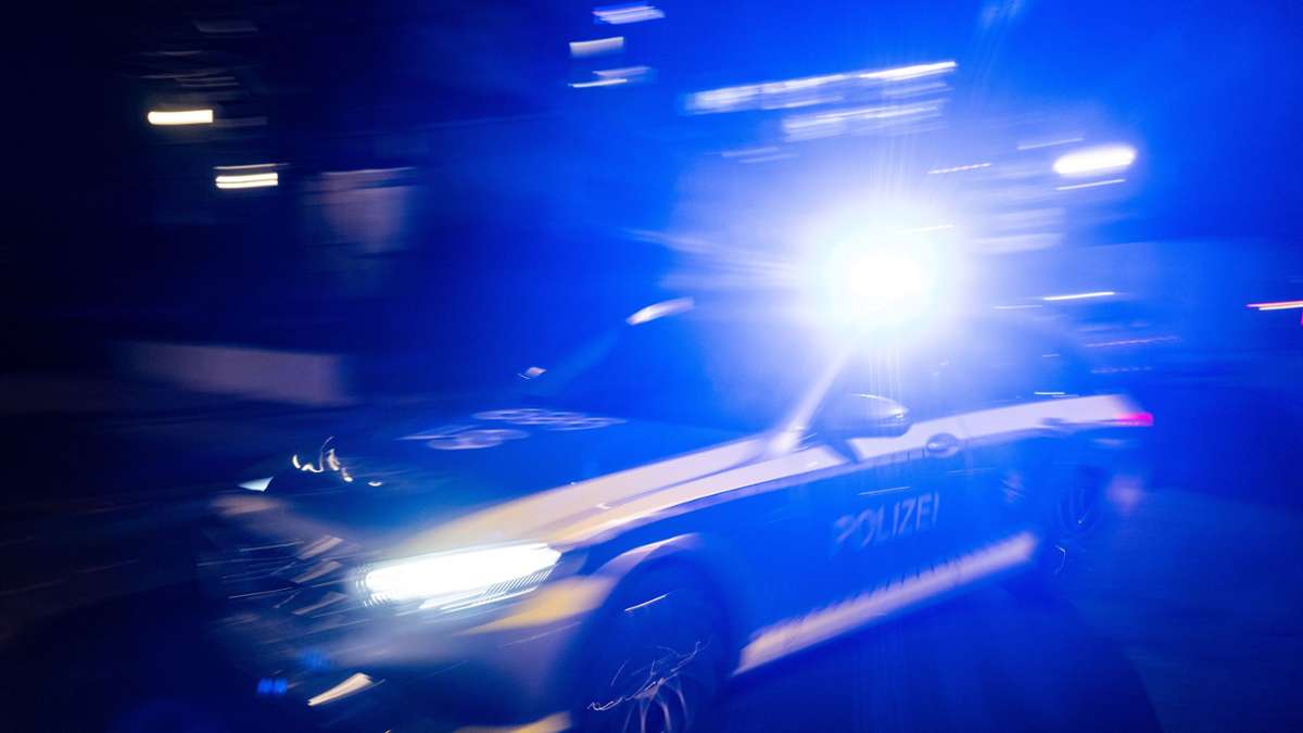 Unfall in Filderstadt: 28-Jähriger muss Tier ausweichen und fährt gegen Straßenschild
