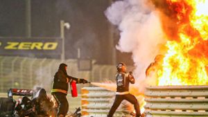 Romain Grosjeans Flucht aus dem Flammen-Inferno