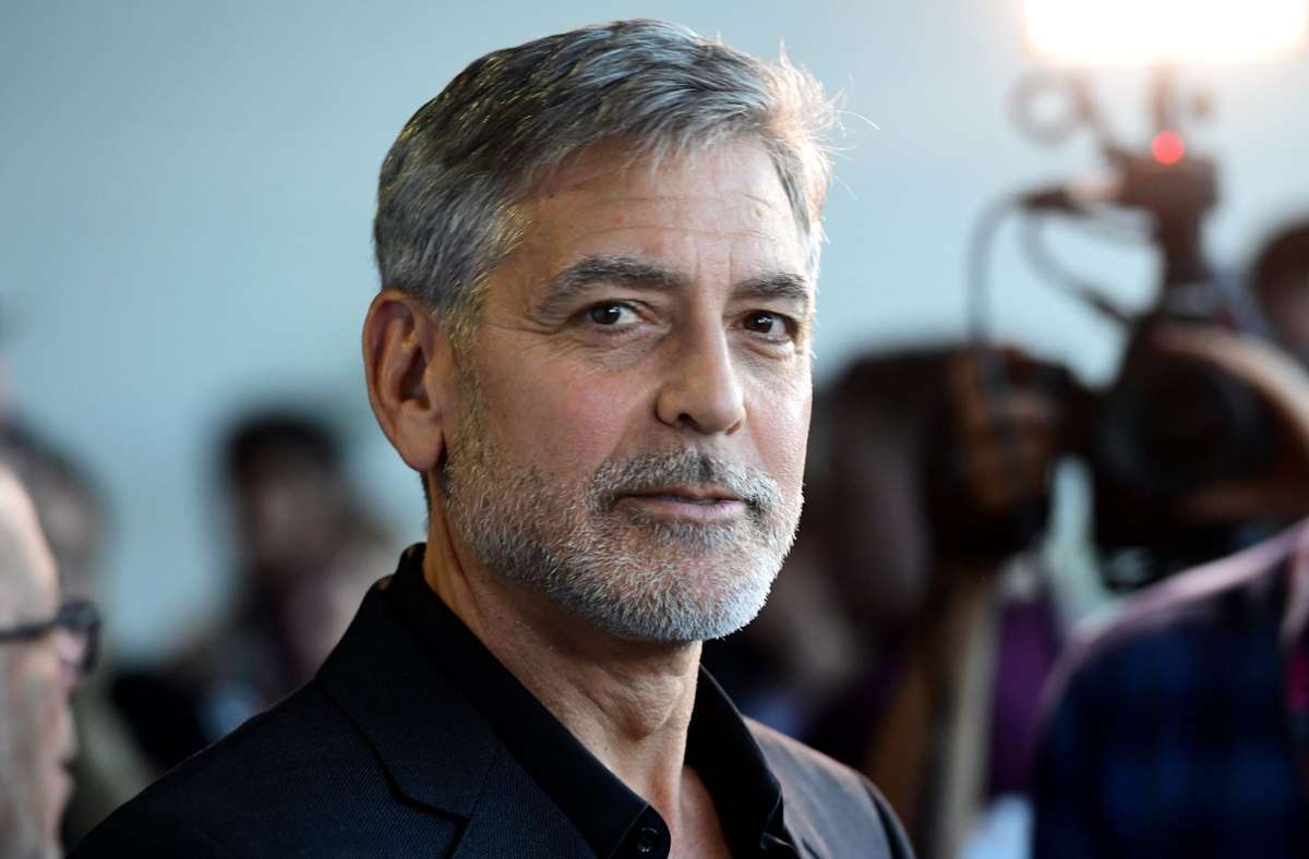 George Clooney im Mai 2019 in London bei der Premiere des Films «Catch-22 –  Der böse Trick» Foto: dpa/Ian West